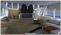 Progettazione interni Yacht
