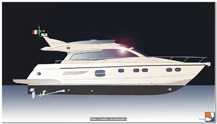 Progettazione yachts da diporto a motore