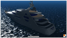 Progetto di Mega Yacht