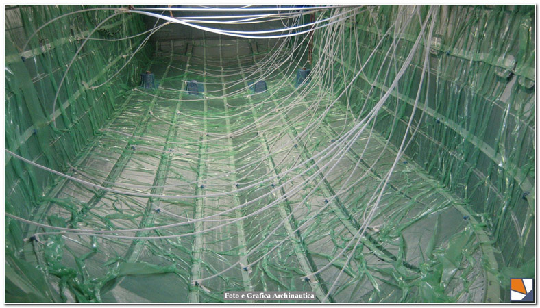 Piani di laminazione - scafo imbarcazione